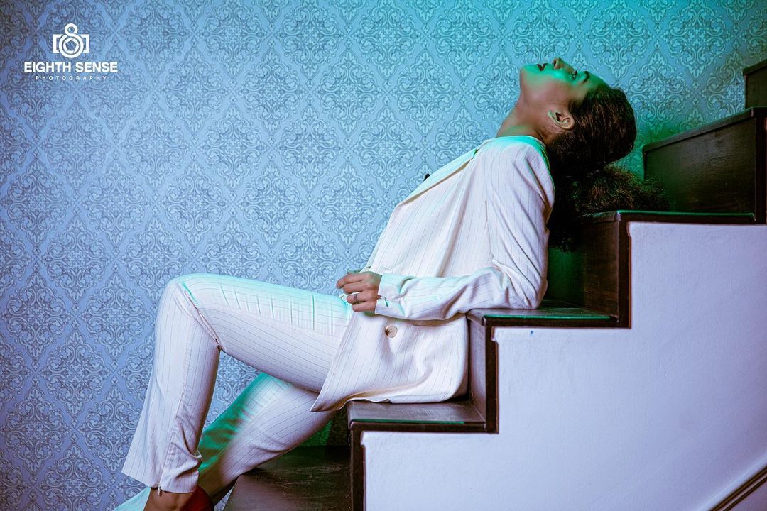 Actress pooja ramachandran hot photos in modern black and white suit