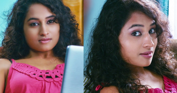 Actress pooja ramachandran hot photos in modern black and white suit