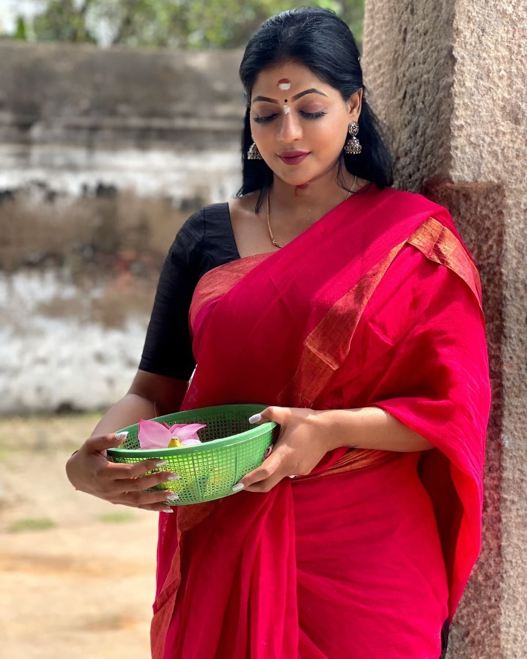 Actress reshma pasupuleti devotional photos