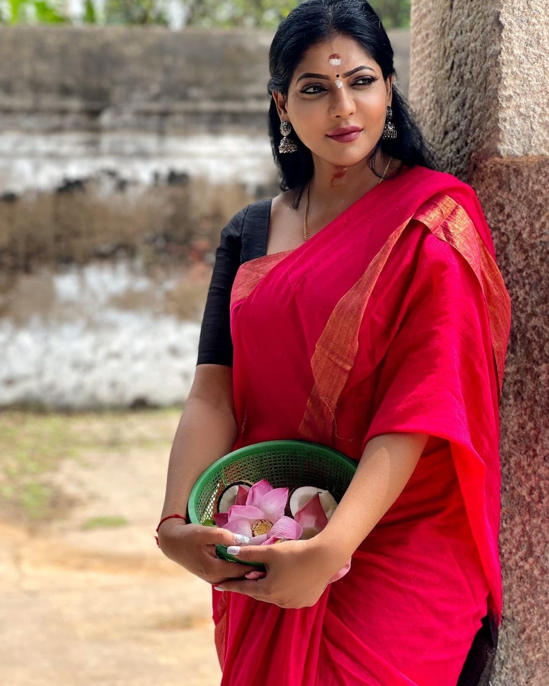 Actress reshma pasupuleti devotional photos