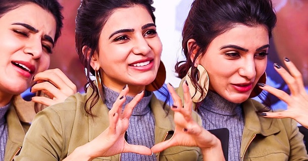Actress samantha hot photos doing make Up