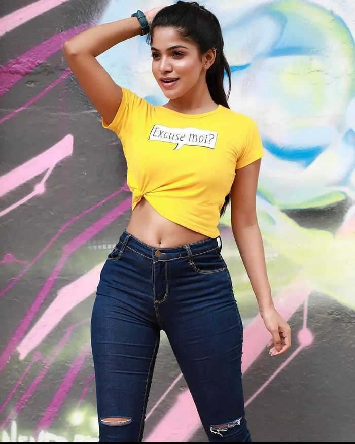 Actress divyabharathi hot photos and reels video in saree