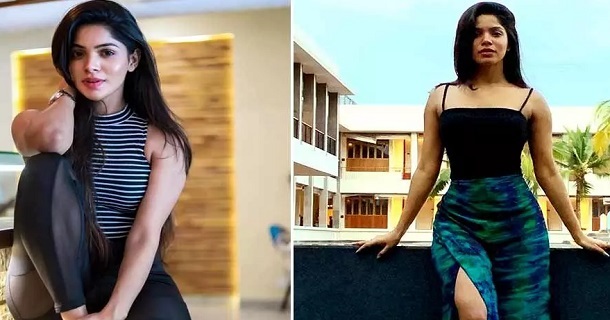 Actress divyabharathi hot photos and reels video in saree
