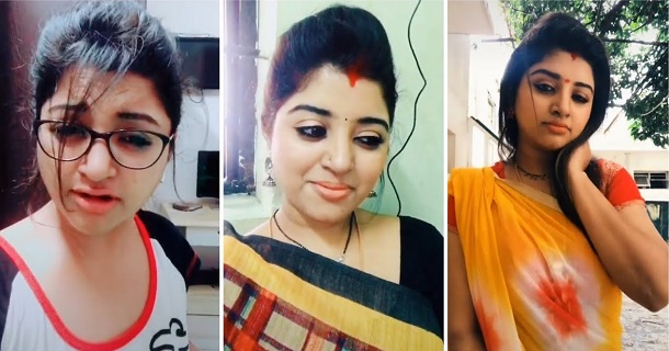 Serial actress mahalakshmi hot photos in saree