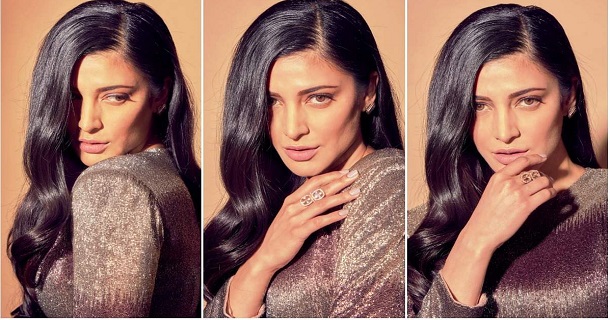 Actress shruthi haasan hot photos in mini trouser and inners