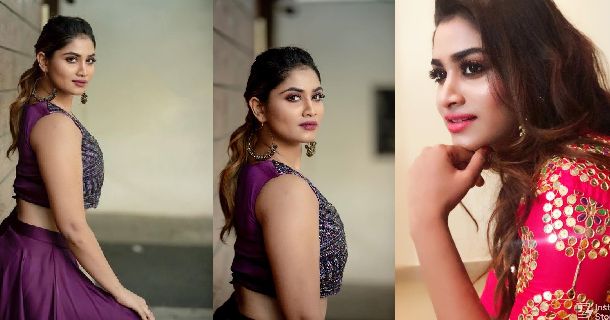 Actress shivani narayanan photo with director ponram sir