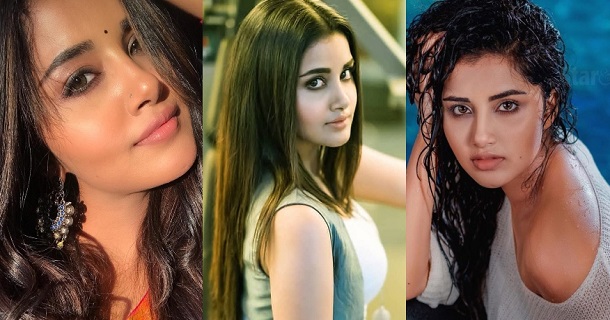 Actress anupama parameswaran hot traditional photos in lehenga dress