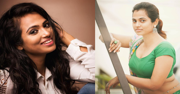 Actress ramya pandiyan hot photoshoot in black saree getting viral