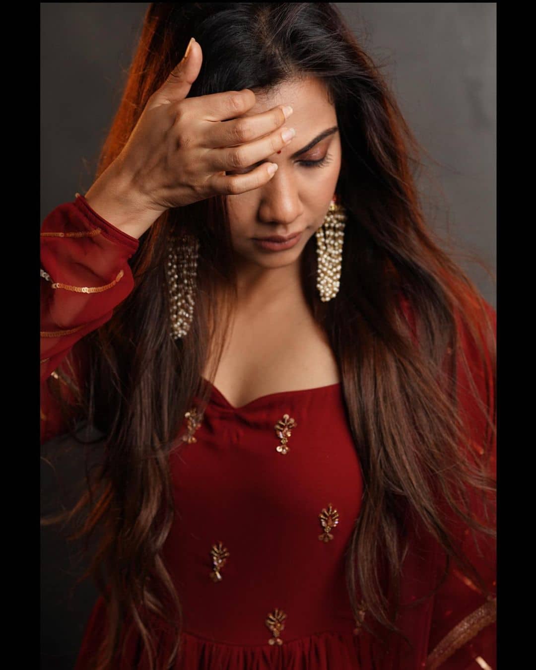 Actress madonna sebastian hot photos with flowers