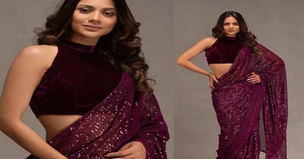 Aishwarya dutta hot photos and video hip show in long flair skirt and tops