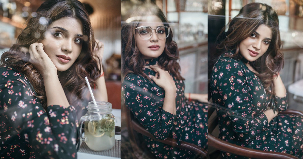 Aathmika hot saree photoshoot cute gallery insta pics goes viral