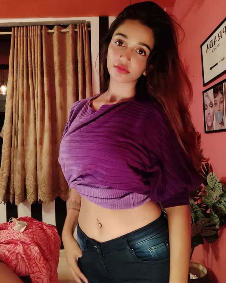 Anaika soti hot photos navel show stuns fans on glamour