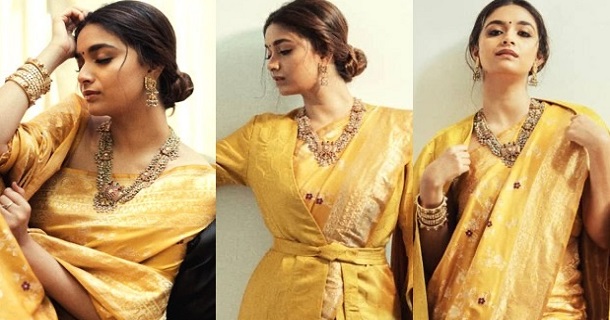 Keerthy suresh photoshoot in beautiful chudithar look