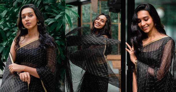 Sanchana natarajan top angle hot photos viral on net