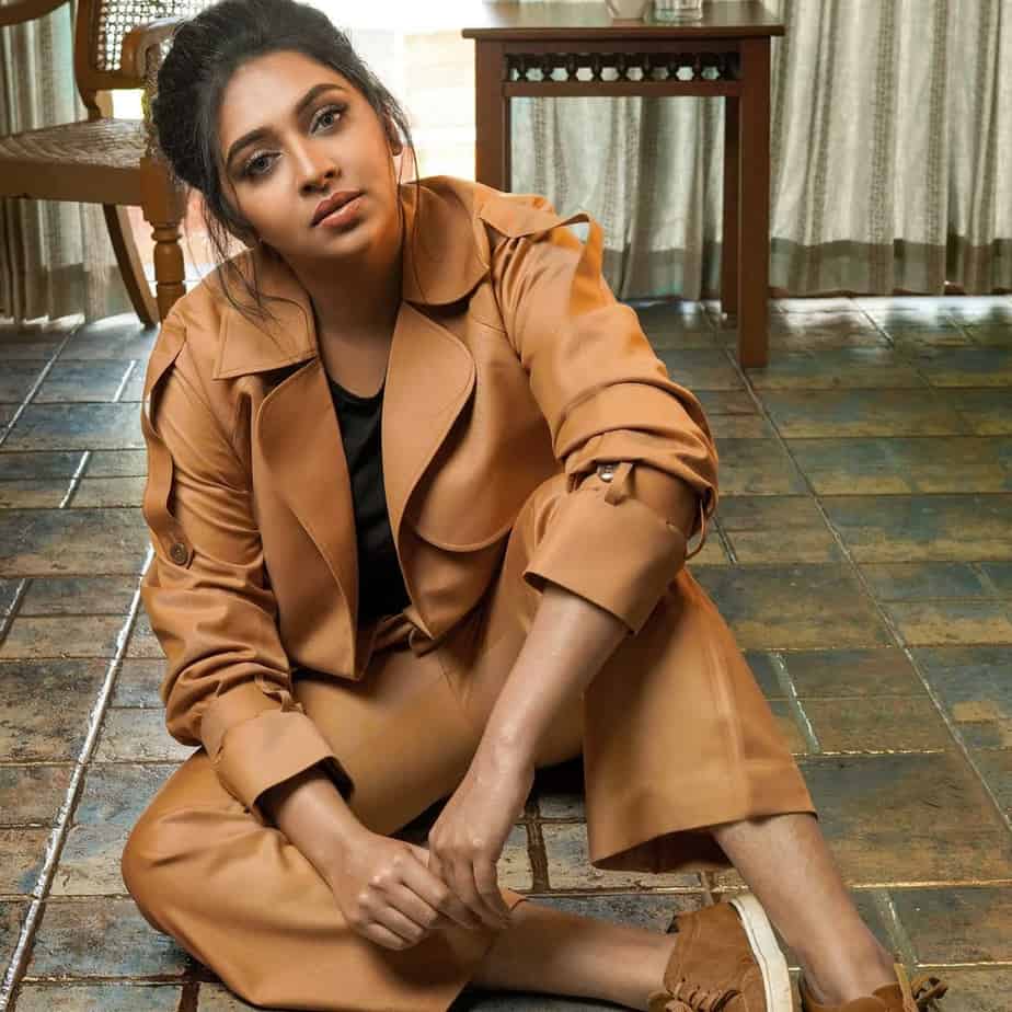 Lakshmi menon stylish modern dress goes viral on net