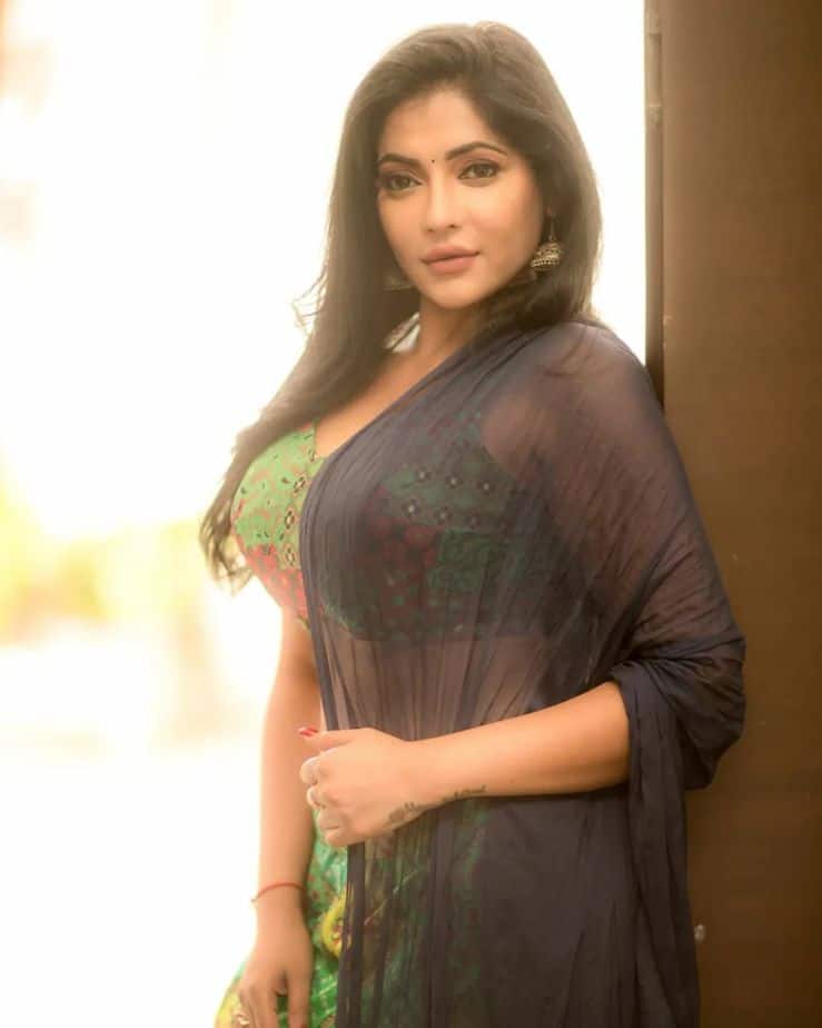 Reshma pasupuleti hot photos in glamour lehenga dress viral on net