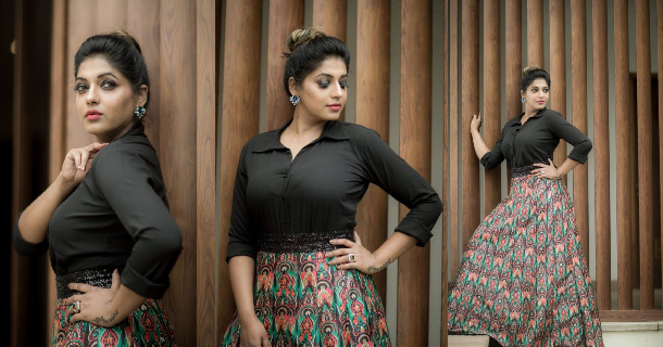 Reshma pasupuleti hot photos in glamour lehenga dress viral on net