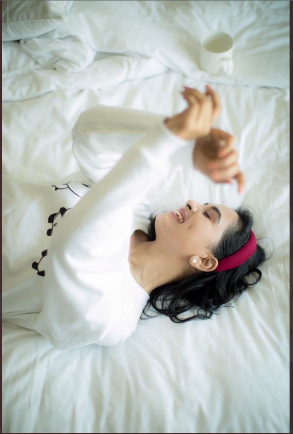 Srushti dange hot photos lying on bed with different expressions goes viral