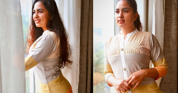 Srushti dange hot photos lying on bed with different expressions goes viral