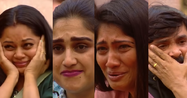 Valentine's day surprise for contestants via video in bb ultimate