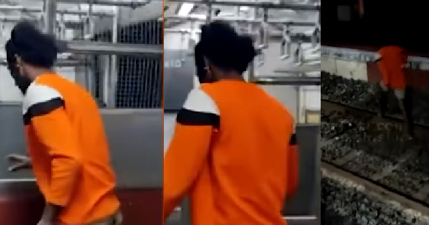 A young man masturbates infront of young girl video goes viral