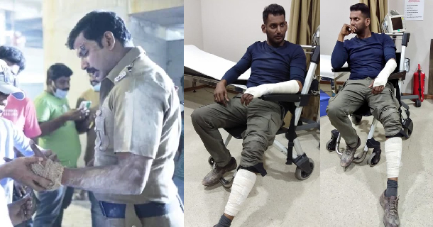 Vishal got hurt during laththi movie shooting during fight scene