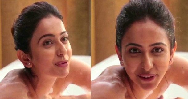 Rakul preet singh posing in hot bikini viral on internet