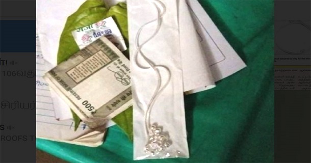 Kolusu given for vote is identified as fake silver by testing in centre