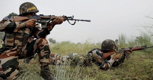 Kashmir gun attack terrorist one person got dead