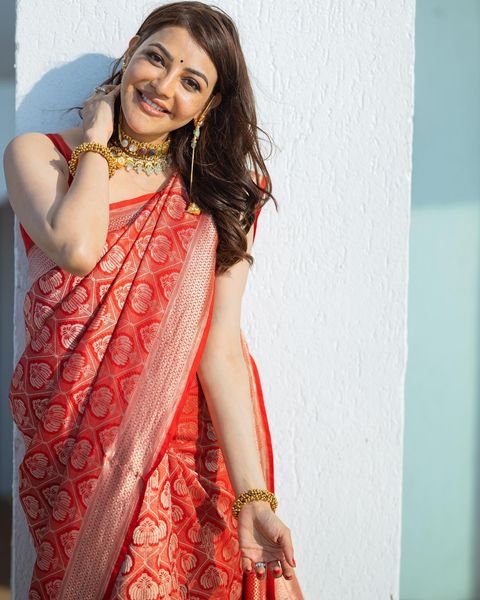 Kajal agarwal maternity photoshoot pics viral on social media