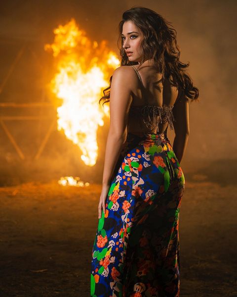 Tamanna latest back pose photo posted on insta