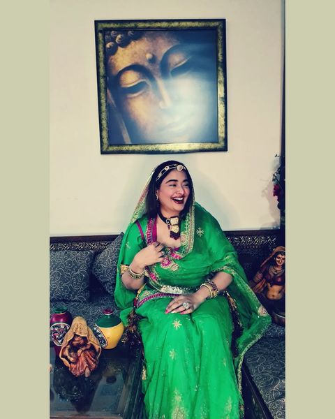 Kiran rathod latest photos in grand gujarati dress getting viral