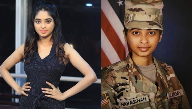 Tamil movie actress akila narayanan to join american army on her own interest