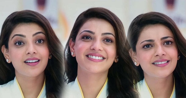 Kajal agarwal posing on sofa photos getting viral