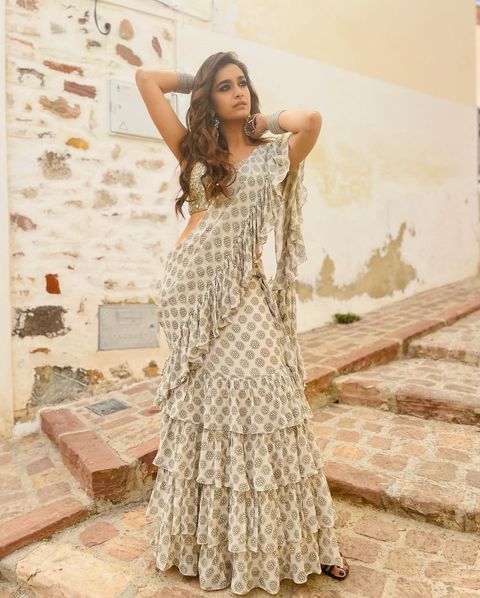 Keerthy suresh latest photos showing glamour in different dress