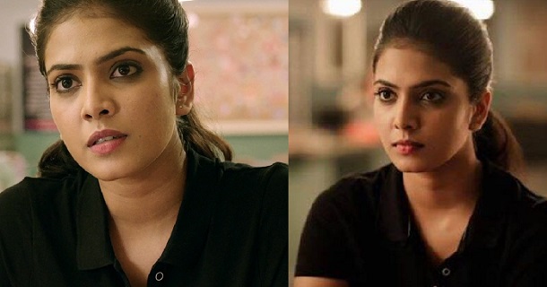 Malavika mohanan photos in public wearing white chudi posted on social media