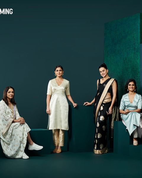 Tapsee pannu latest hot photoshoot for popular book cover