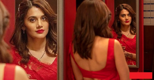 Tapsee pannu latest hot photoshoot for popular book cover