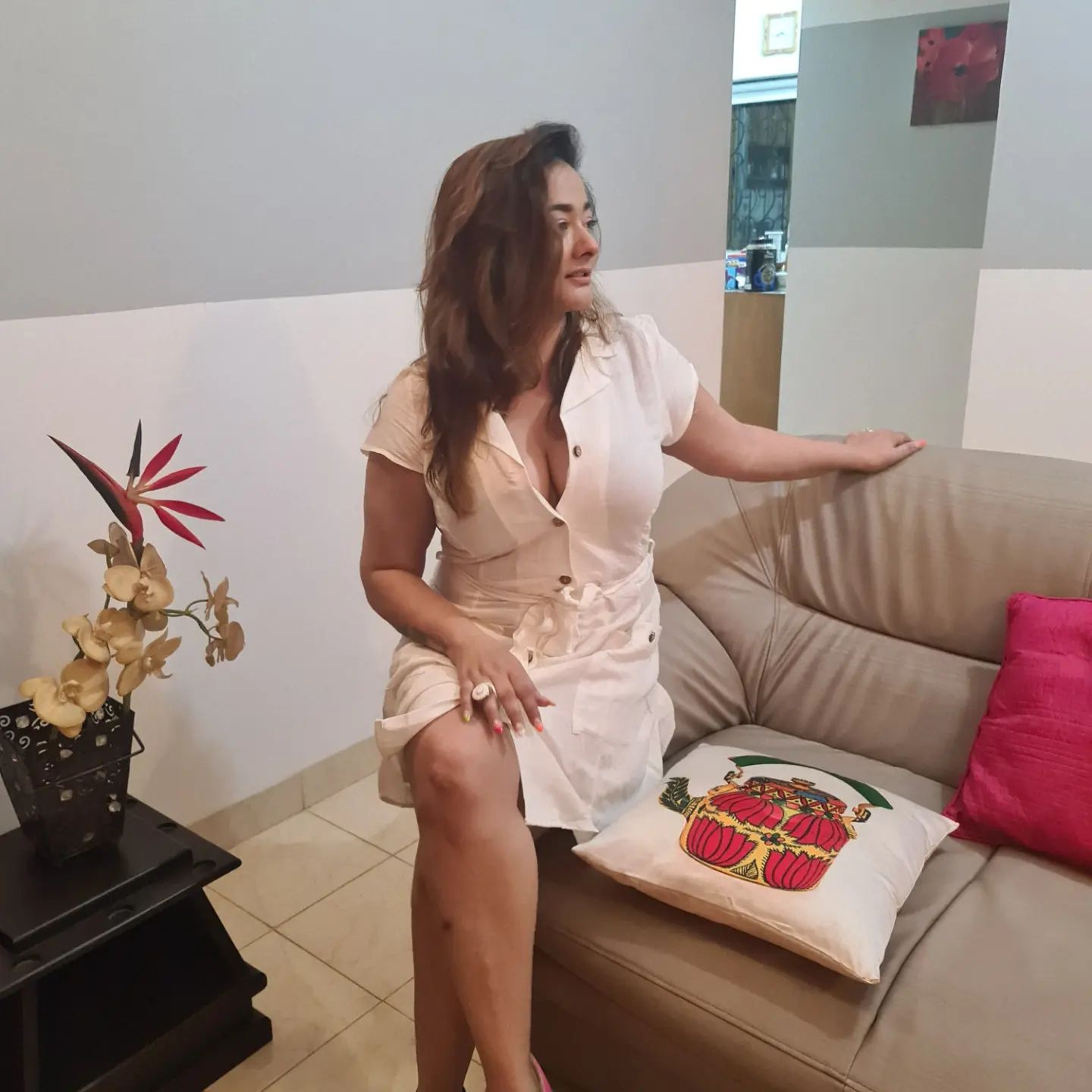 Kiran rathod unbuttons and poses ultra glamour stills