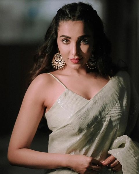 Parvati nair hot photos in white colour saree glamour photoshoot