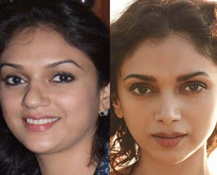 Aditi rao old photos before plastic surgery getting viral on internet