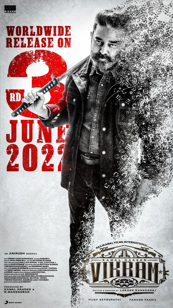 Vikram glimpse video getting viral on social media