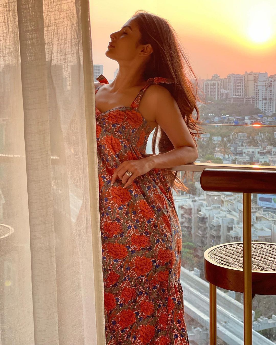 Mouni roy photos in different single gown