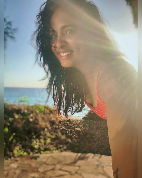 Srushti dange latest photos in bikini dress getting trending