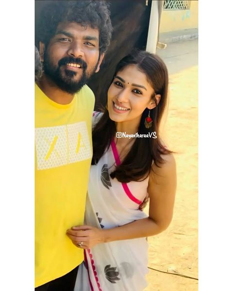 Vignesh shivan and nayanthara shooting spot clicks viral
