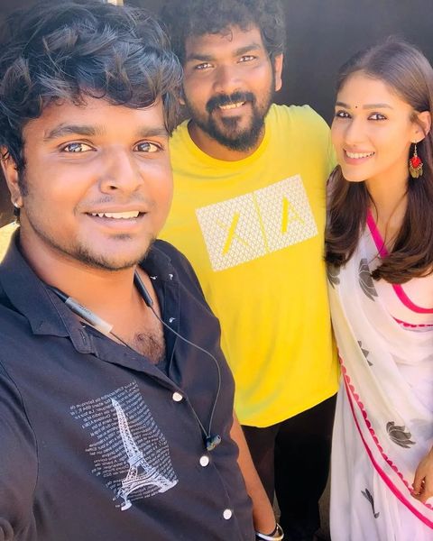 Vignesh shivan and nayanthara shooting spot clicks viral
