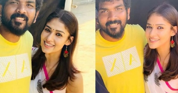 Vignesh shivan and nayanthara shooting spot clicks viral