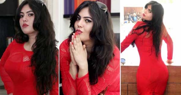 Sherin shringar latest navel show photos in saree