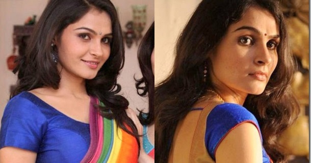 Andrea jermiah reels video posing for photoshoot