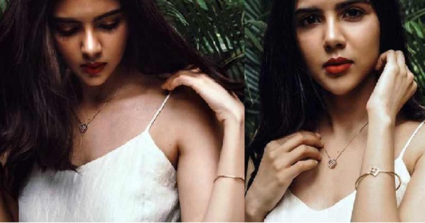 Kalyani priyadharshan hot transparent saree photos